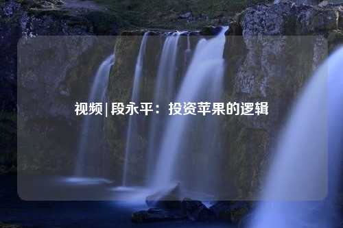 视频|段永平：投资苹果的逻辑